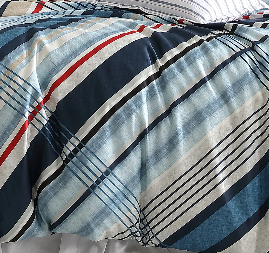 Summerville Quilt Cover Set Range Blue - Image 2