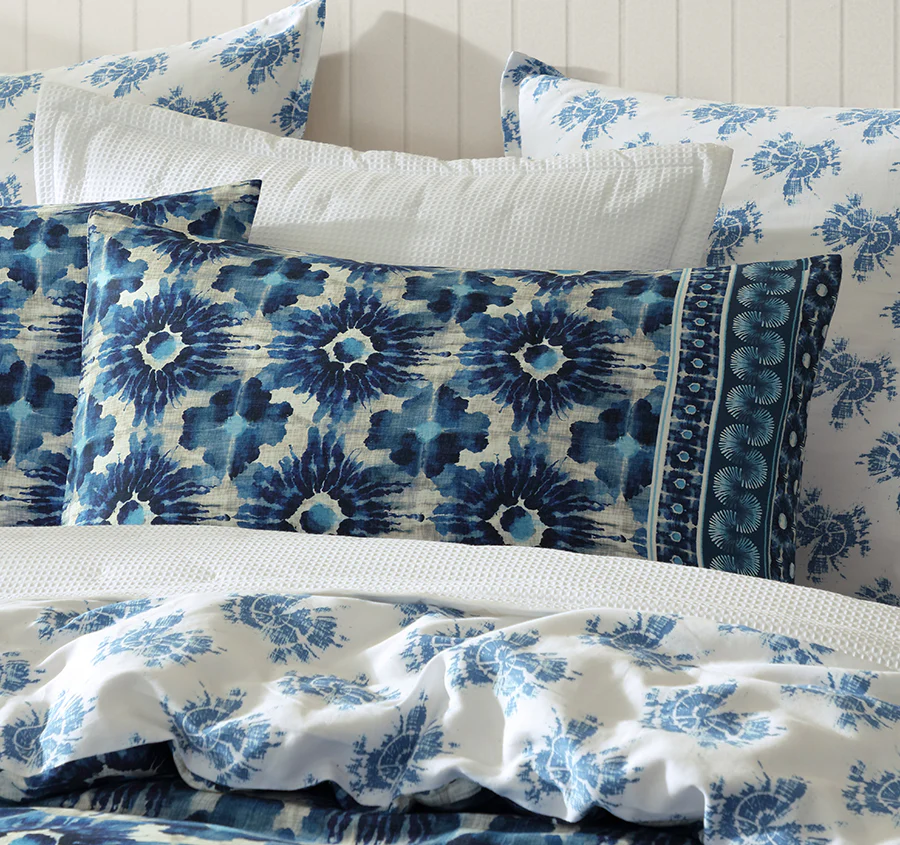 Woolamai Quilt Cover Set Range Blue - Image 4
