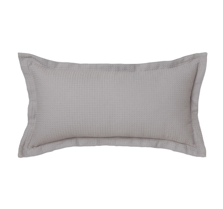 Ascot 30x60cm Filled Cushion Pewter