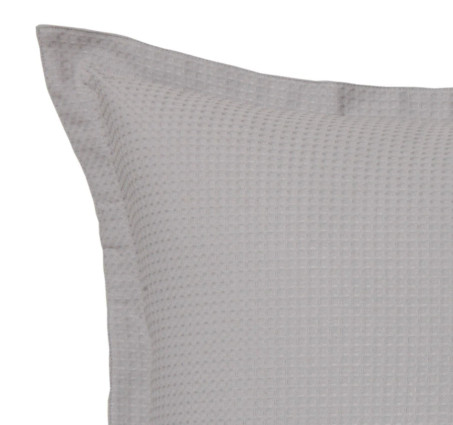 Ascot European Pillowcase Pewter - Image 2