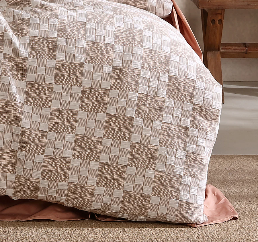 Indi Quilt Cover Set Range Stone - Image 3