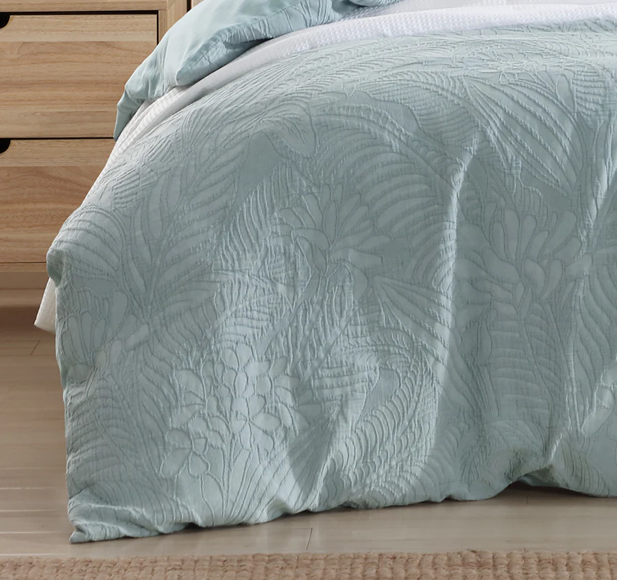 Kaia Quilt Cover Set Range Sage - Image 3