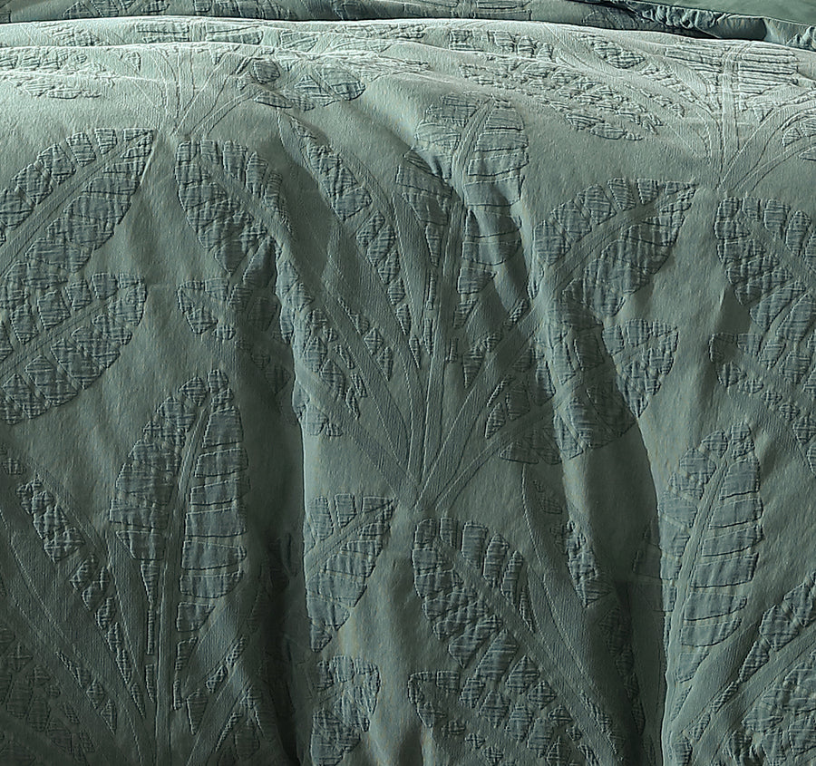Moana Quilt Cover Set Range Cilantro - Image 2