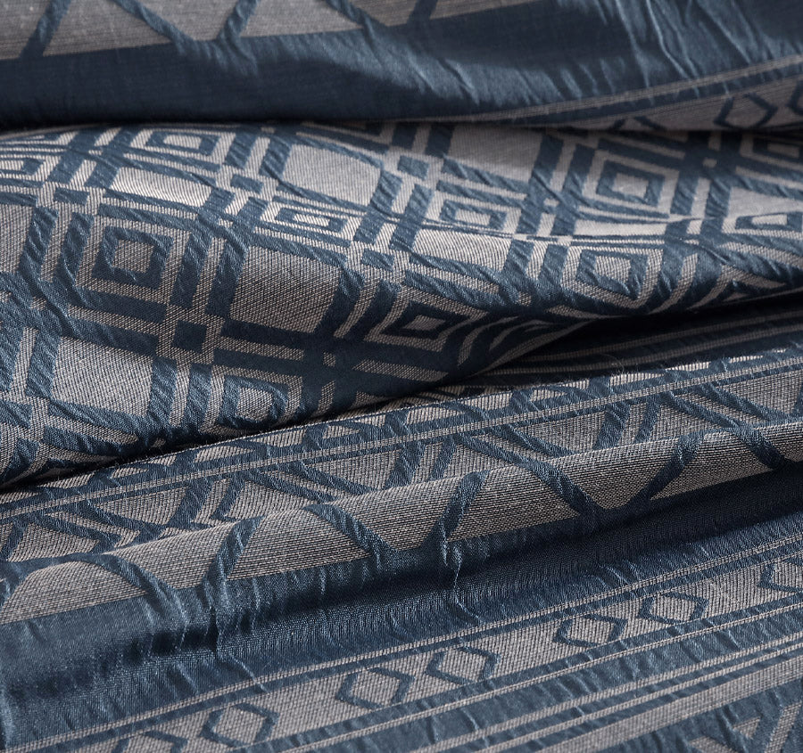 Orlando Quilt Cover Set Range Indigo - Image 2