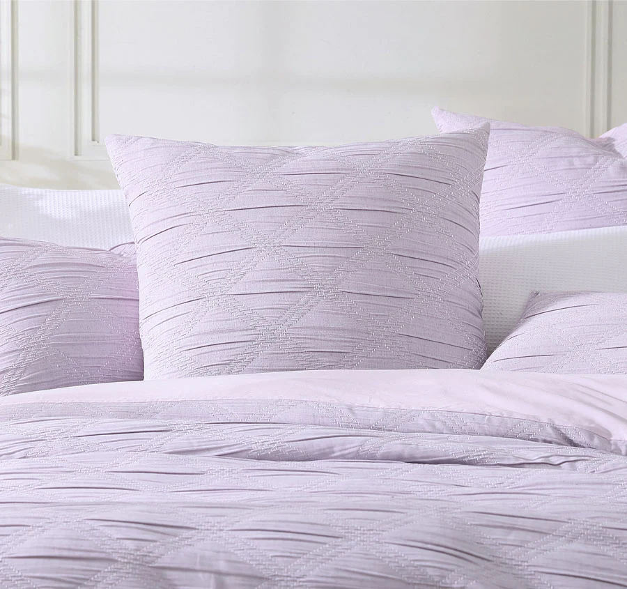 Reine European Pillowcase Lilac - Image 3