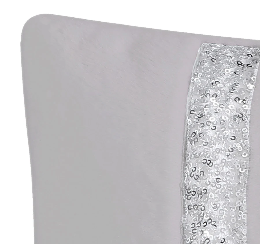 Seville 30x60cm Filled Cushion Silver - Image 2