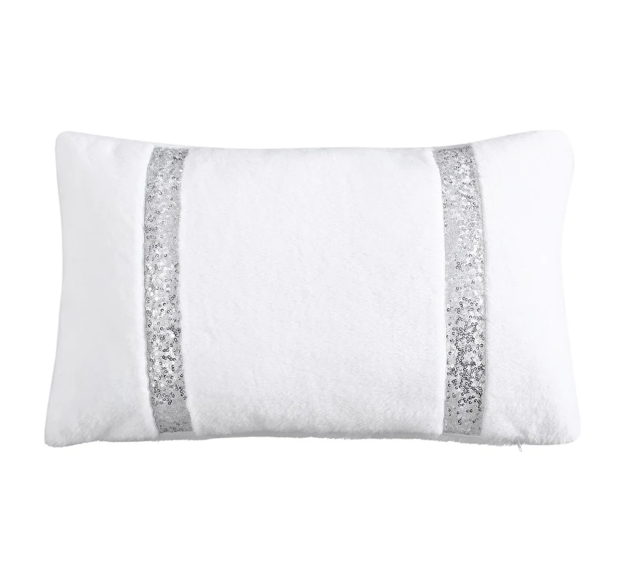Seville 30x60cm Filled Cushion White