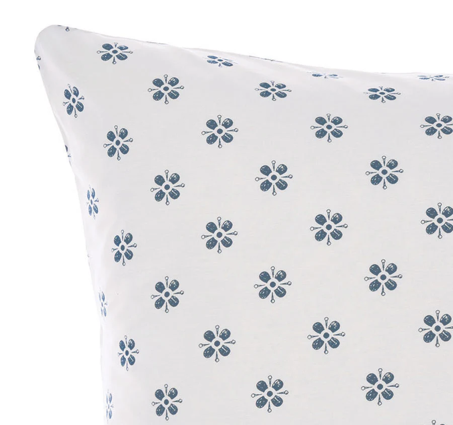 Francine European Pillowcase Blue - Image 2