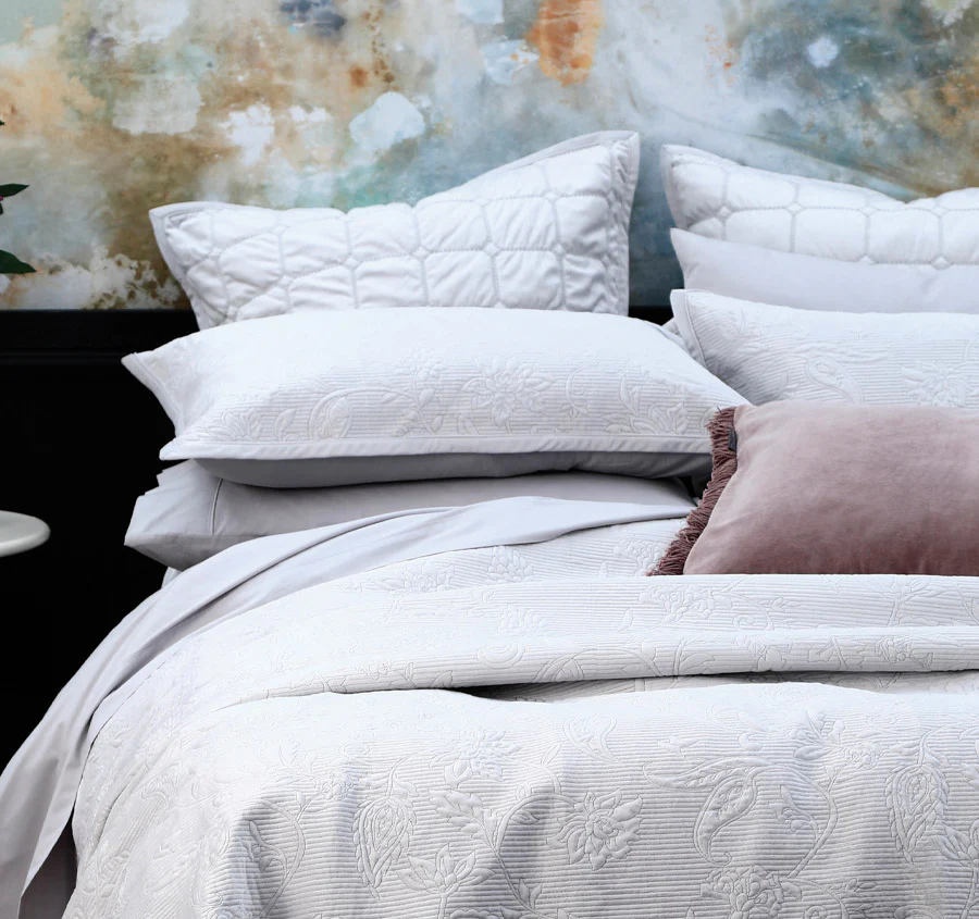Adrian Bed Cover Set Range Pewter - Image 3