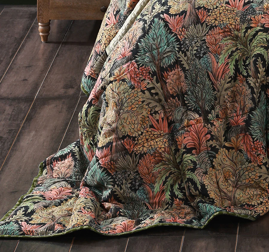 Anders Bedspread Set Range Green - Image 3