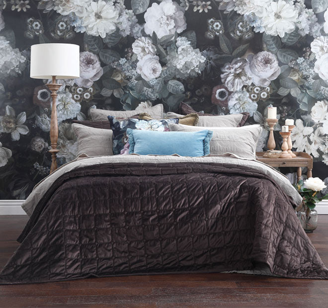 Meeka European Pillowcase Coffee - Image 3