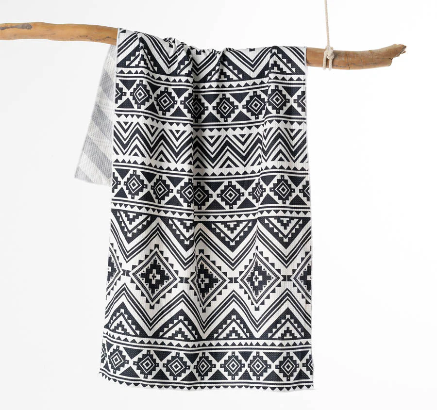 Sand Free 80x160cm Towel 4 in 1 Patterns on Patterns - Image 4