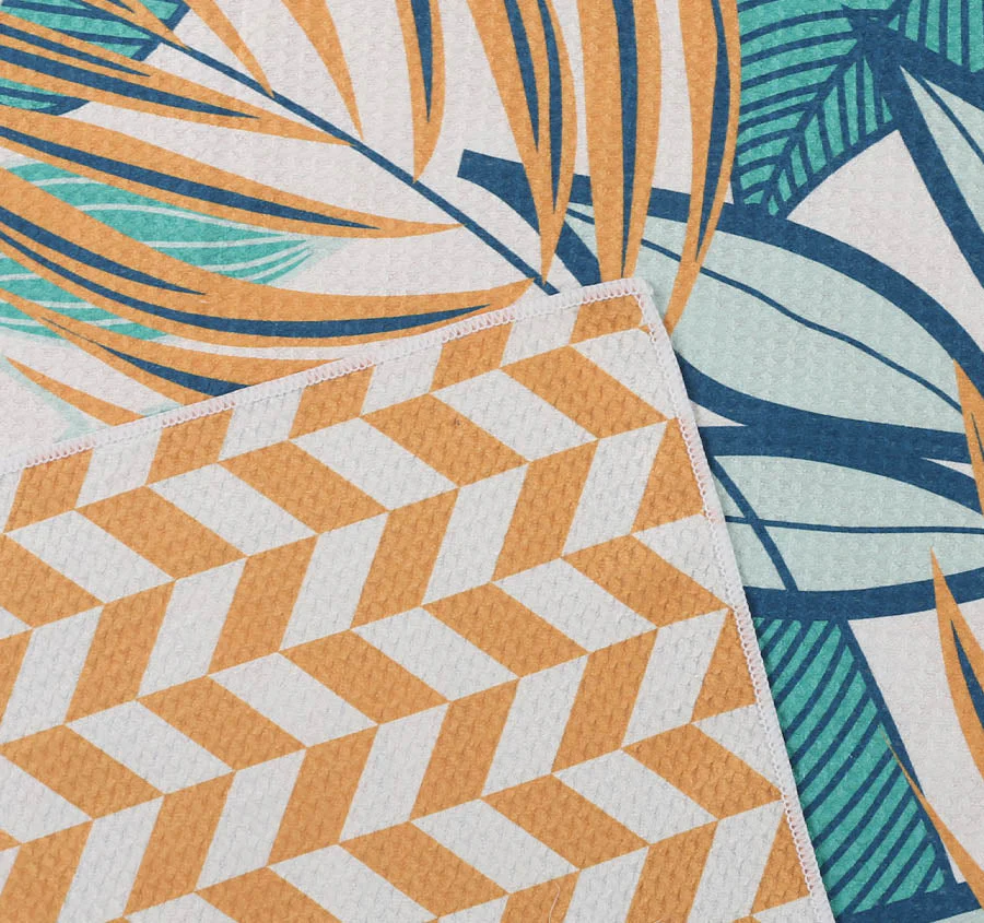 Sand Free 80x160cm Towel 4 in 1 Vintage Tropical - Image 3