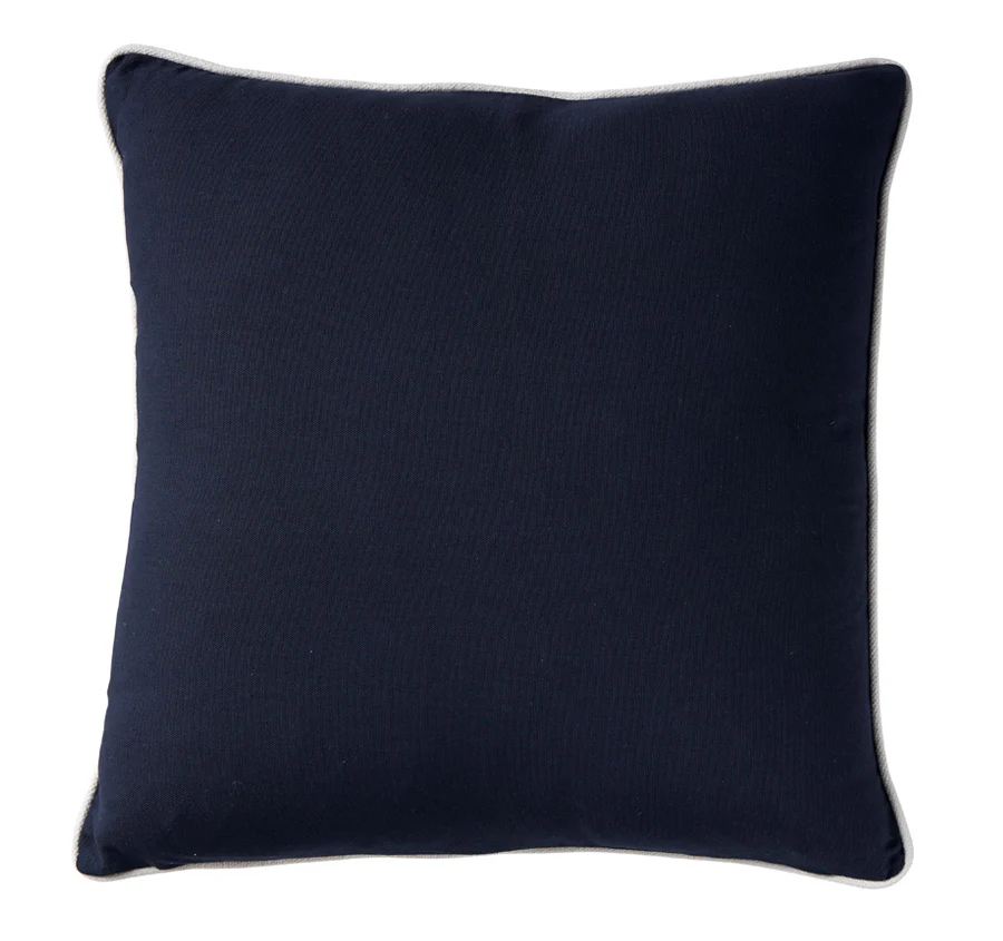 Blue Hawaii 50x50cm Filled Cushion Navy - Image 3
