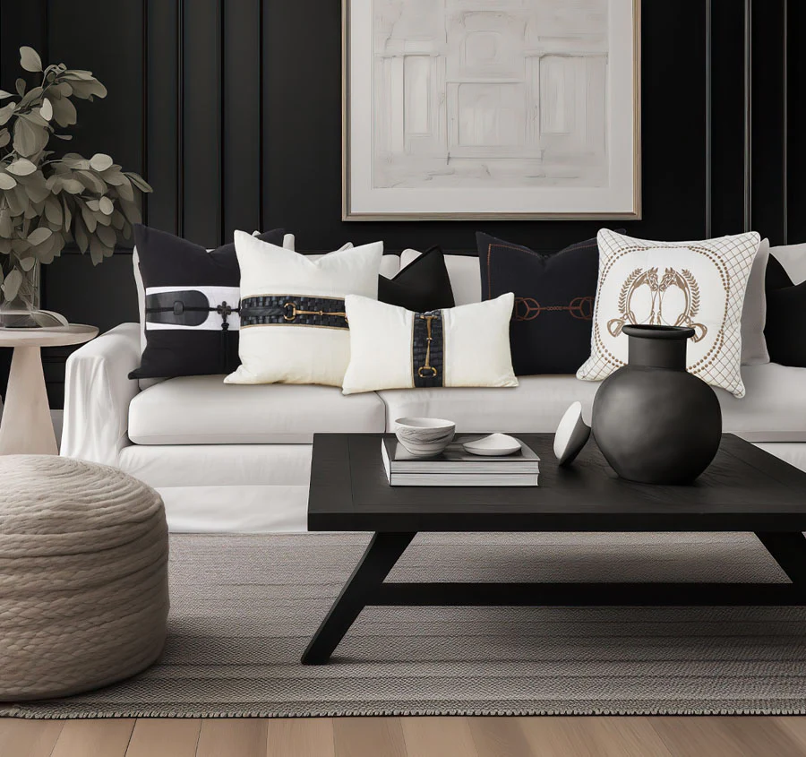 Cheval Blanc 50x50cm Filled Cushion White - Image 4