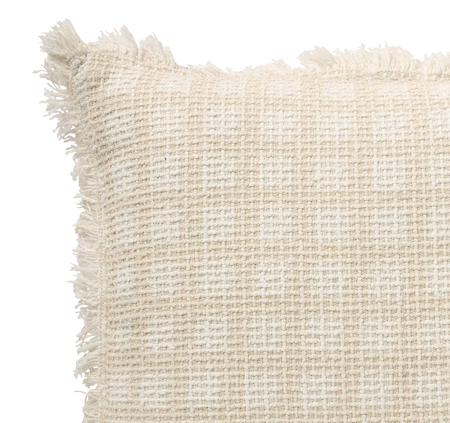 Coco Tweed 50x50cm Filled Cushion Sand - Image 2