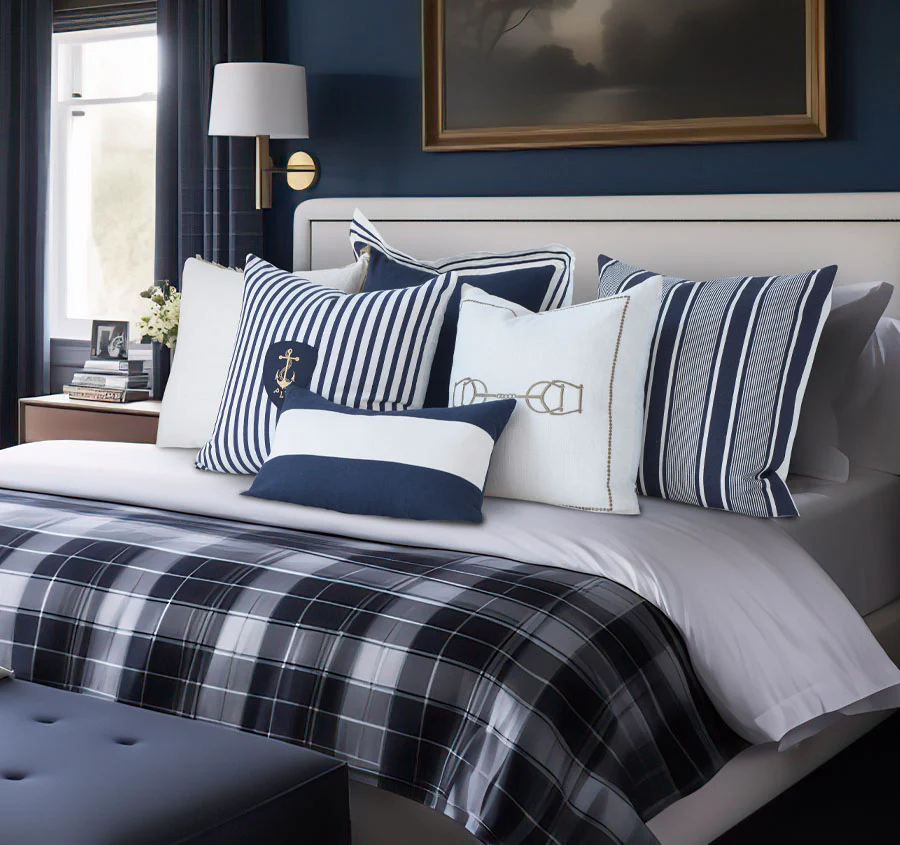 Equestrian Luxe Blanc 50x50cm Cushion White - Image 3
