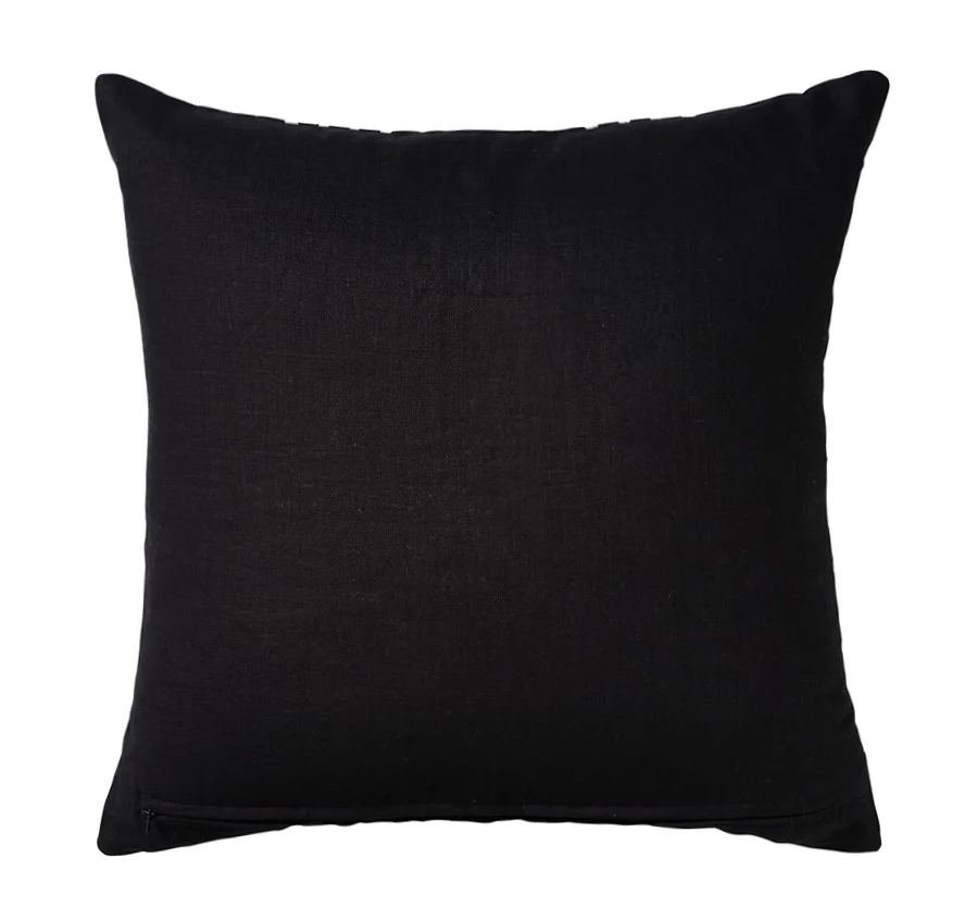 Linen Chateau 50x50cm Filled Cushion Black - Image 3