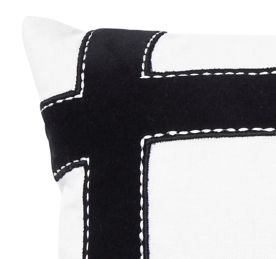 Linen Soho 30x50cm Filled Cushion White - Image 2