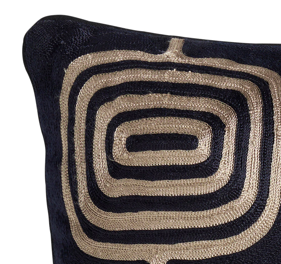 Midnight Mirage 50x50cm Filled Cushion Navy - Image 2