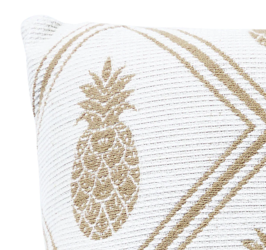 Noosa Tropics 50x50cm Filled Cushion White - Image 2