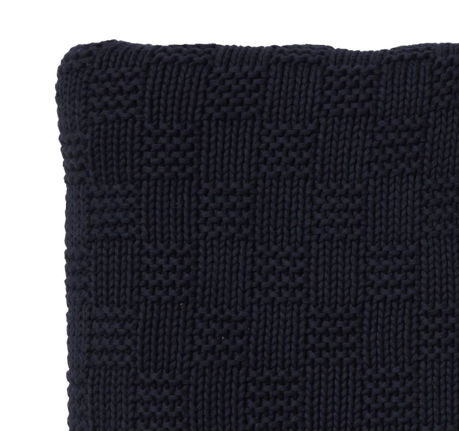 Oxford 130x170cm Throw Rug Navy - Image 2