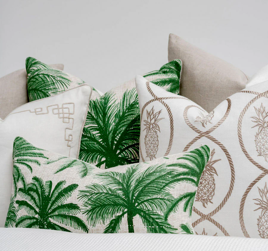 Palmy Oasis 55x55cm Filled Cushion Green - Image 3