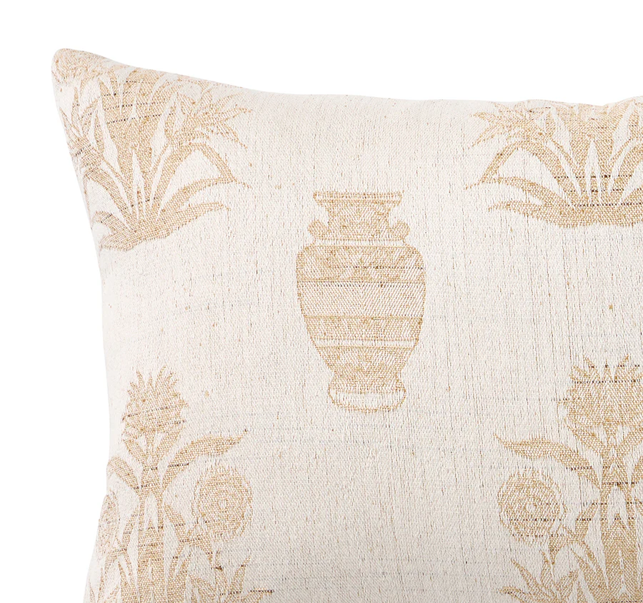 Papyrus Palm 30x50cm Filled Cushion Sand - Image 2