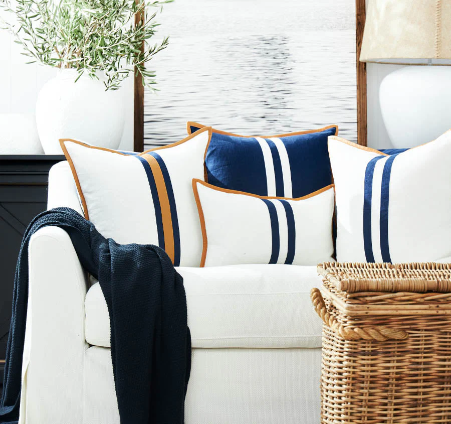 Riva Classica 30x50cm Filled Cushion White - Image 3