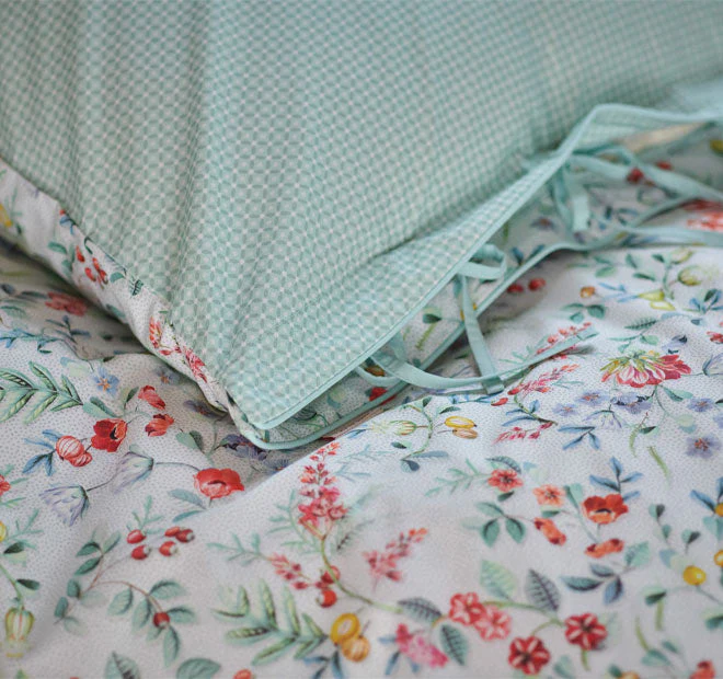 Midnight Garden Quilt Cover Set Range White - Image 6