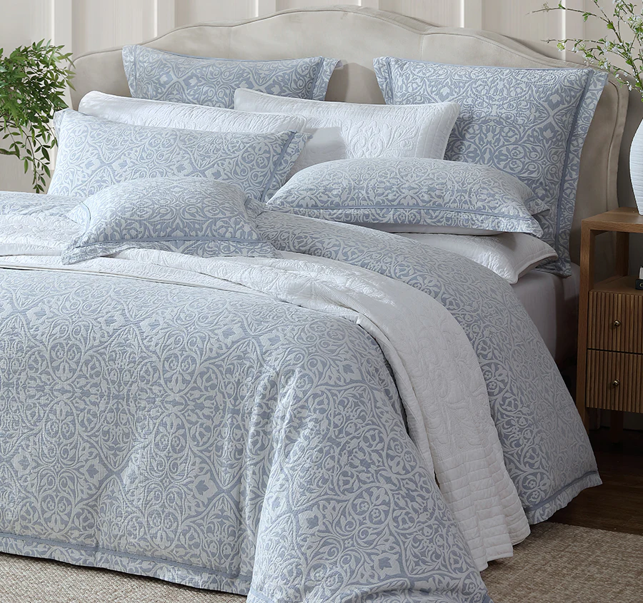 Althea 45x45cm Filled Cushion Denim - Image 3