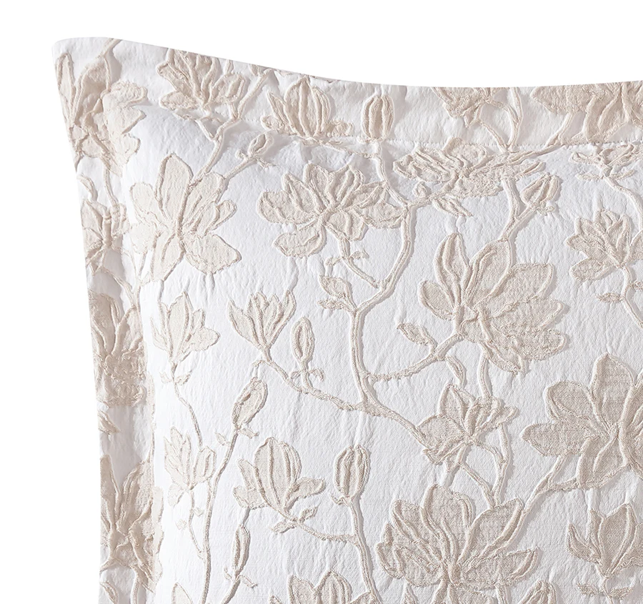 Bloom European Pillowcase Stone - Image 2