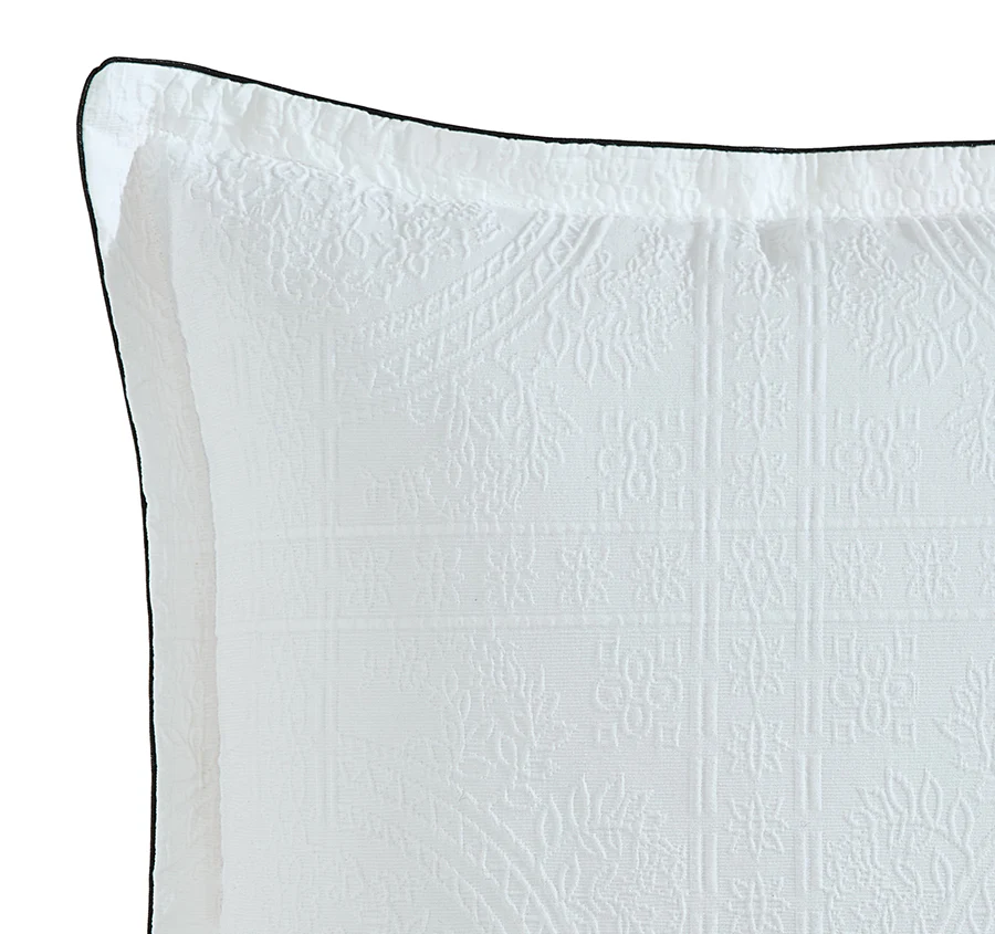 Catalina 45x45cm Filled Cushion White - Image 2