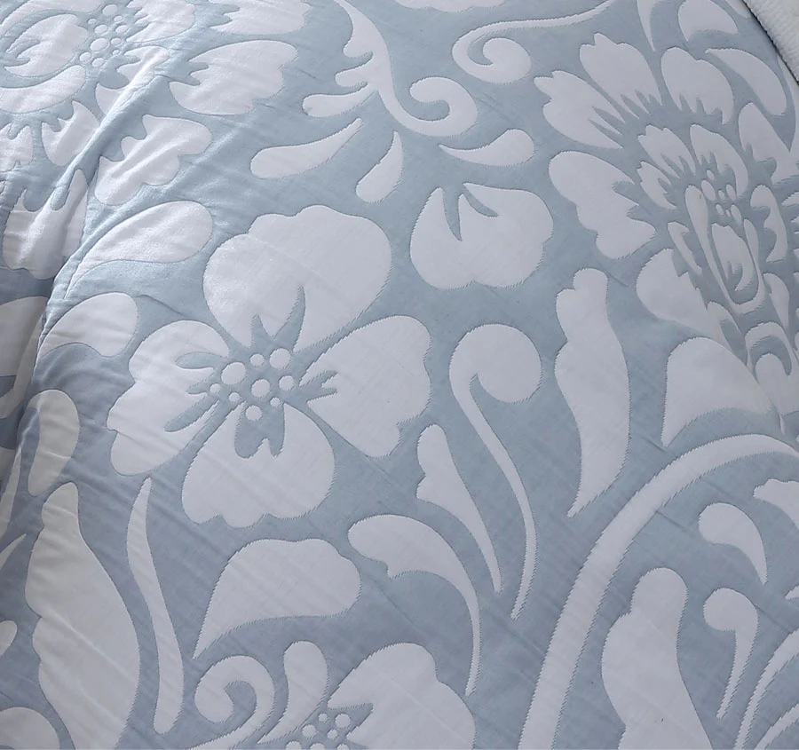 Eleanor Quilt Cover Set Range Sky - Image 2