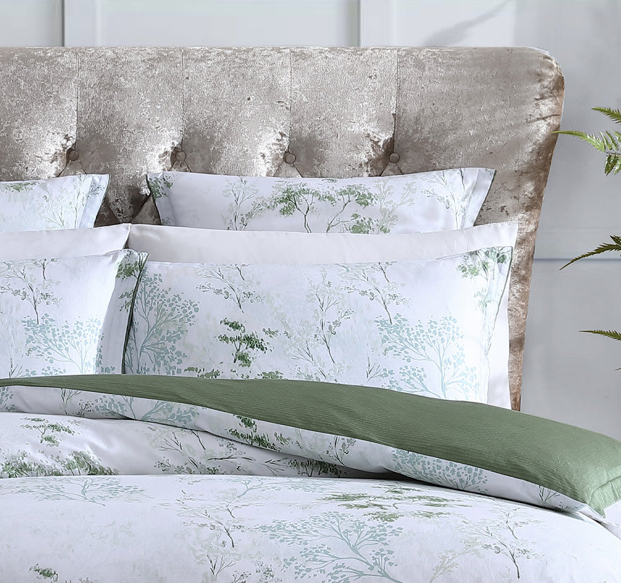 Flinders Quilt Cover Set Range Sage - Image 4