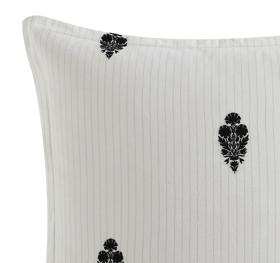 Khari European Pillowcase Charcoal - Image 2