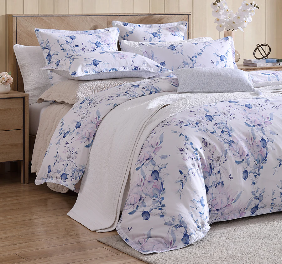 Millicent Quilt Cover Set Range Chambray - Image 5