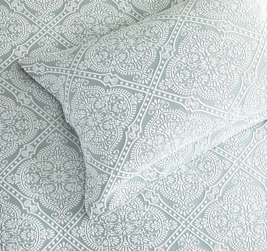 Mayfair Quilt Cover Set Range Sage - Image 4