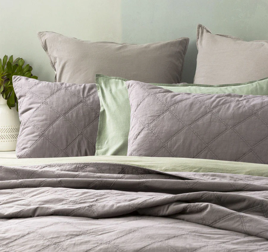Attwood Coverlet Set Range Charcoal - Image 4