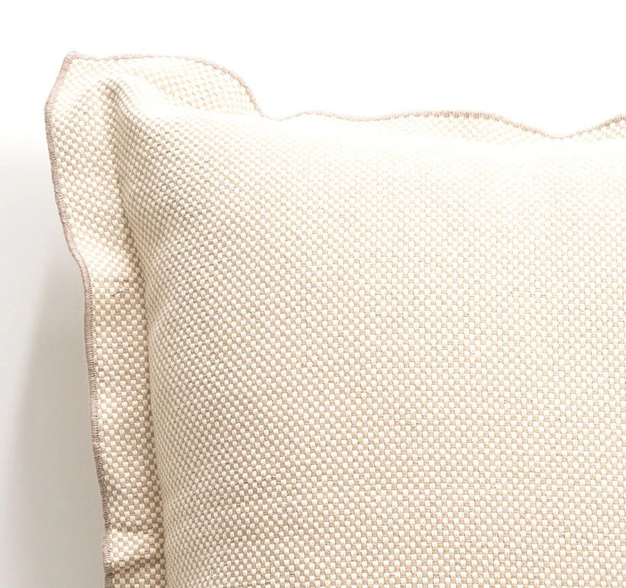 Campbell 50x50cm Filled Cushion Natural - Image 2