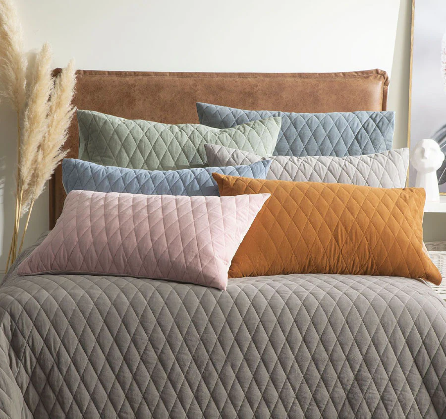 Diamante Coverlet Set Range Juniper - Image 3