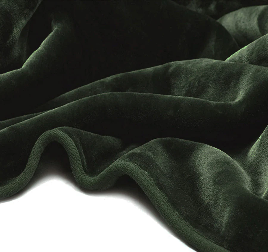 Heavy Weight Acrylic Mink Blanket Jade - Image 2