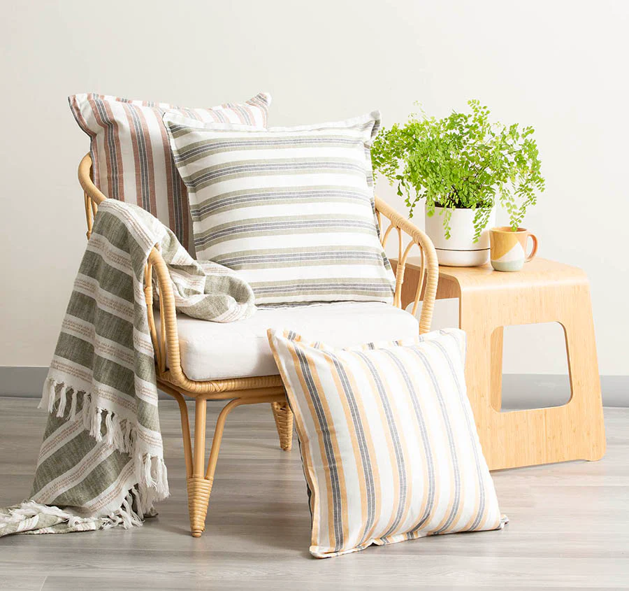 Marina 50x50cm Filled Cushion Gold - Image 4