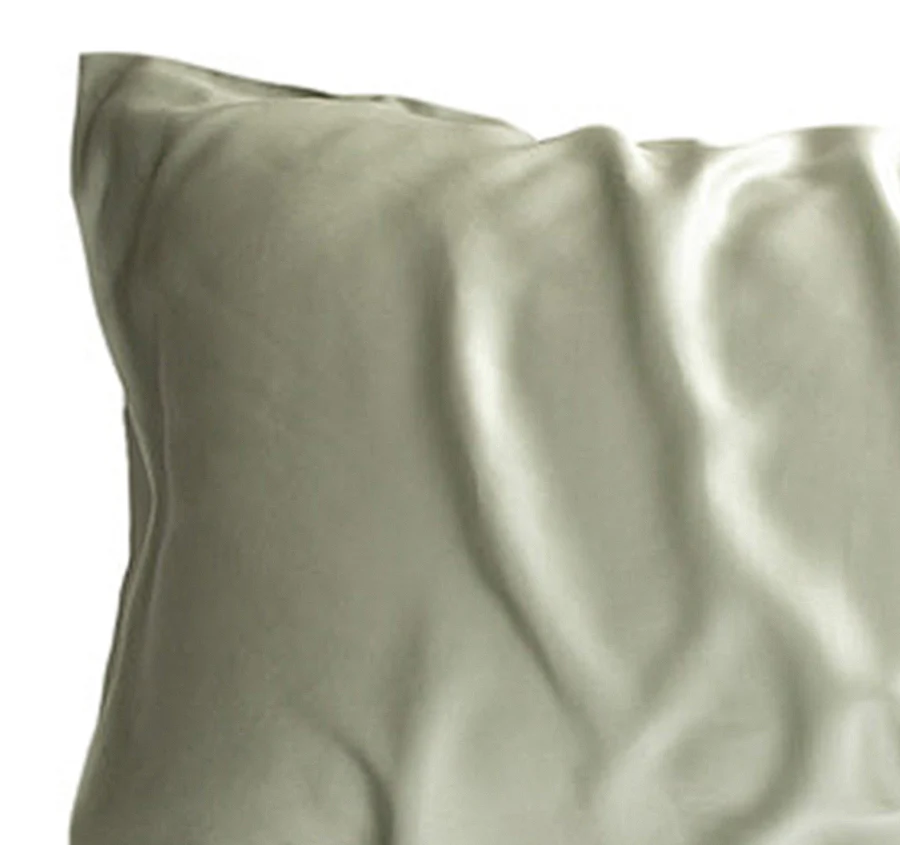 Mulberry Silk Standard Pillowcase Sage - Image 2