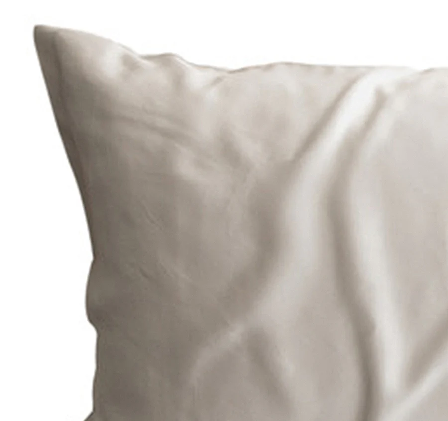 Mulberry Silk Standard Pillowcase Silver - Image 2