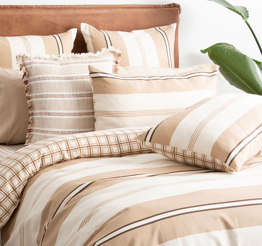 Stephine Stripe Quilt Cover Set Range - Image 5