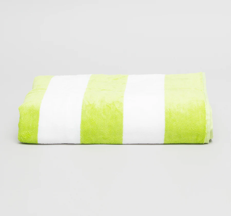 Havana 75x150cm Pool Towel Lime - Image 2