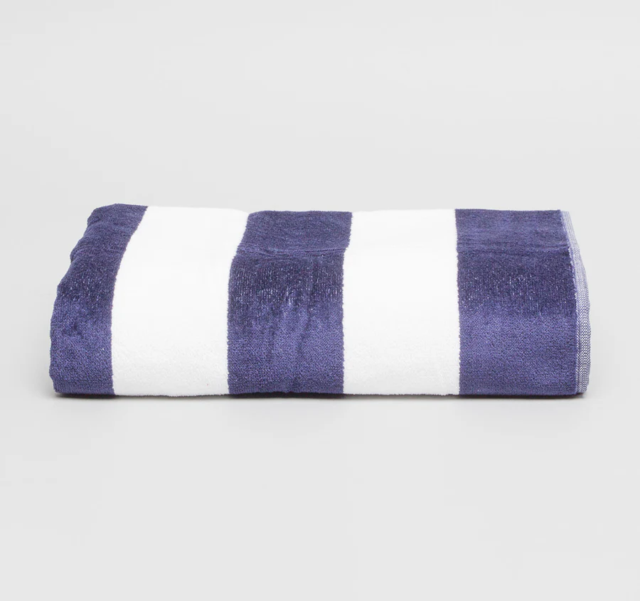 Havana 75x150cm Pool Towel Navy - Image 2