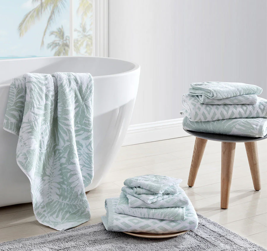 Bimini 6 Piece Towel Set Coconut and Whirlpool - Image 5