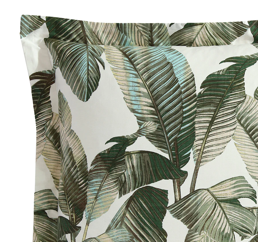 Fiesta Palms European Pillowcase Green - Image 2